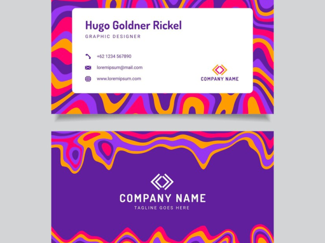 corporate business card design